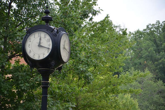 Campus Railroad Clock